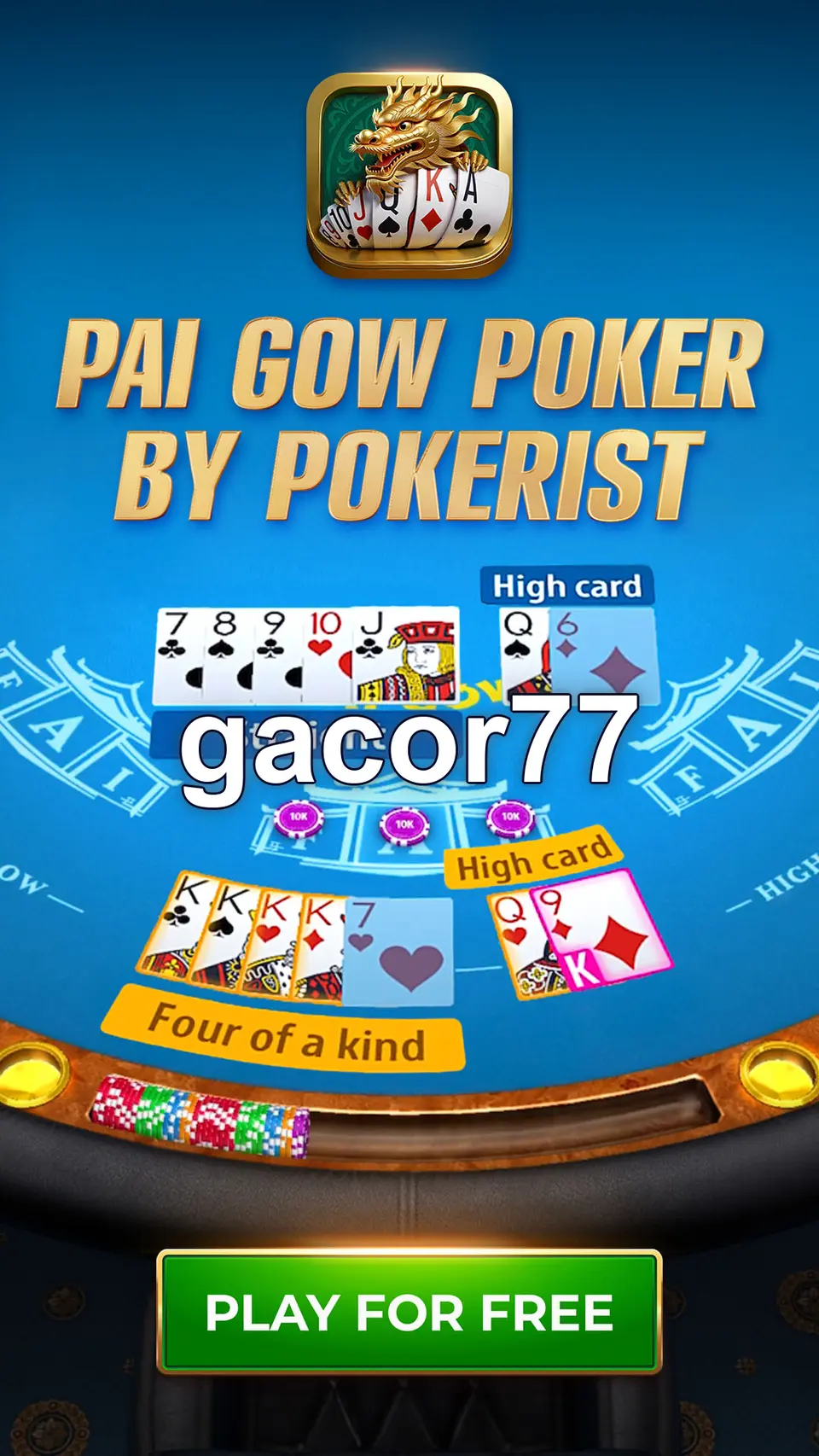 gacor77 Tangkapan Layar Resmi APK